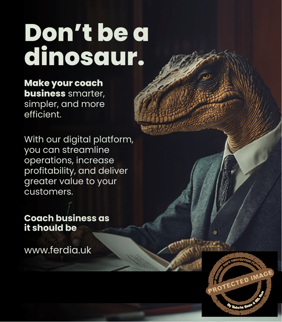 Ferdia Don't be a Dinosaur Advert